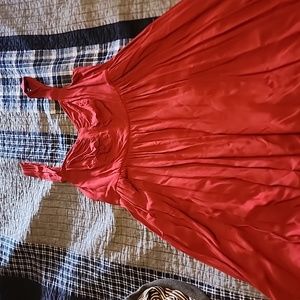 TORRID A LINE RED DRESS